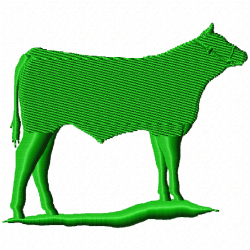 Cows Embroidery Design 1 Cows Embroidery Design 1